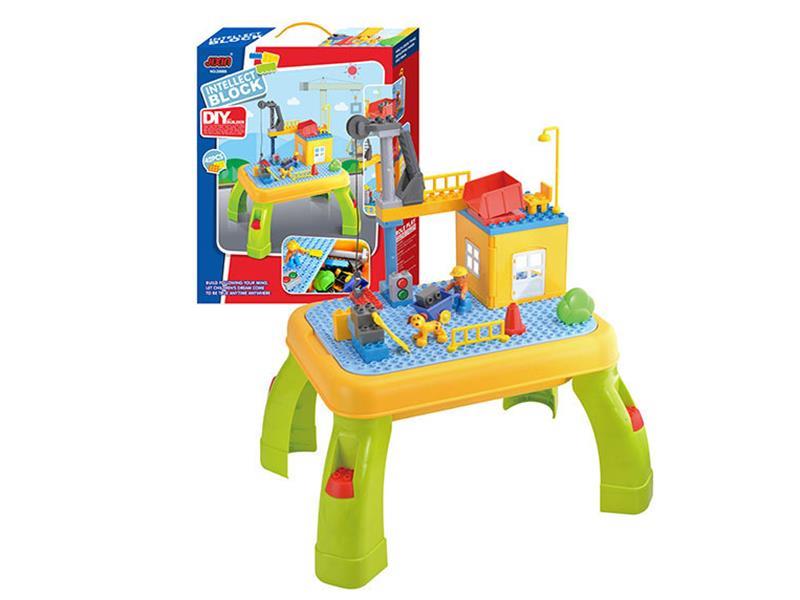 City Builder Building Blocks Table 42pcs