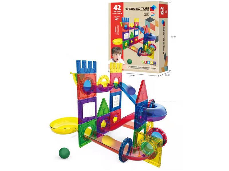 42PCS Magnetic 3D Building Blocks