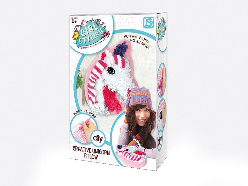 DIY Fabrics Plush Unicorn Pillow