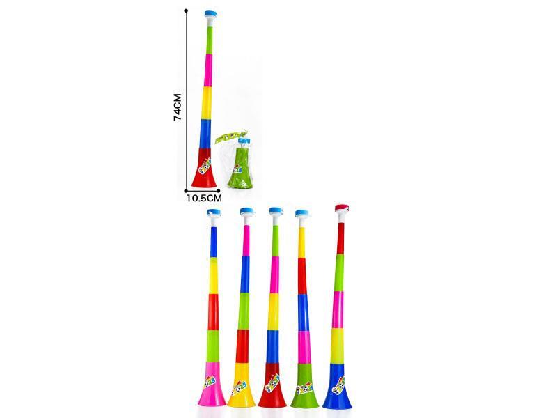 Five-Section Retractable Horn