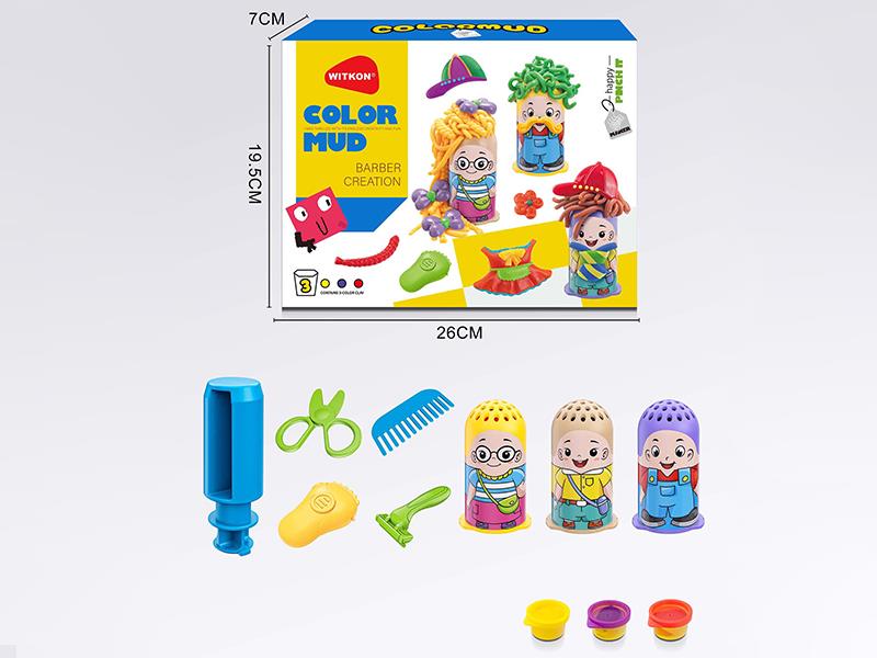 Color Clay Barber Creation Toy