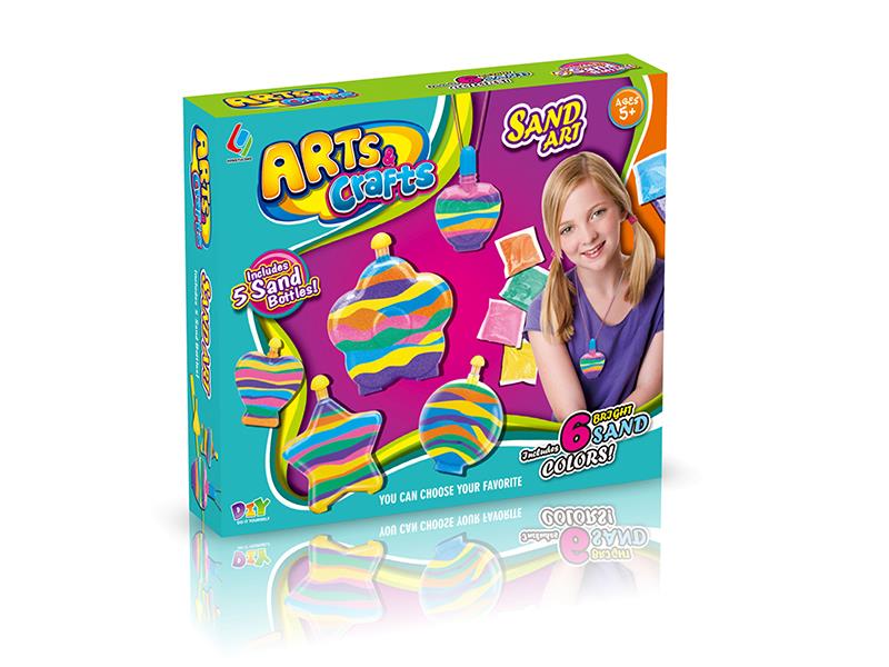 Creative Kids DIY Sand Art(5 Sand Bottles)