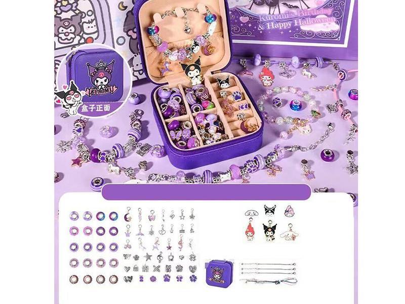 Kuromi Bracelet And Necklace Set