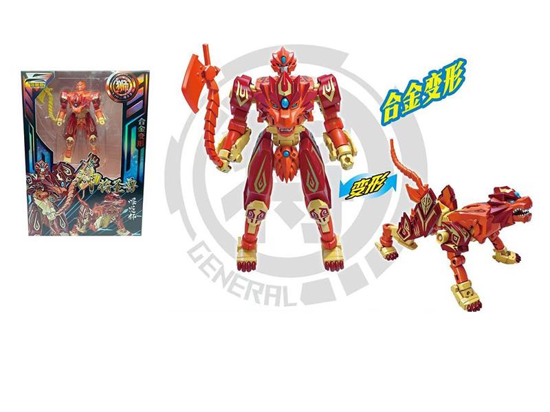 Holy Beast Lion King Transfiguration Robot Toy