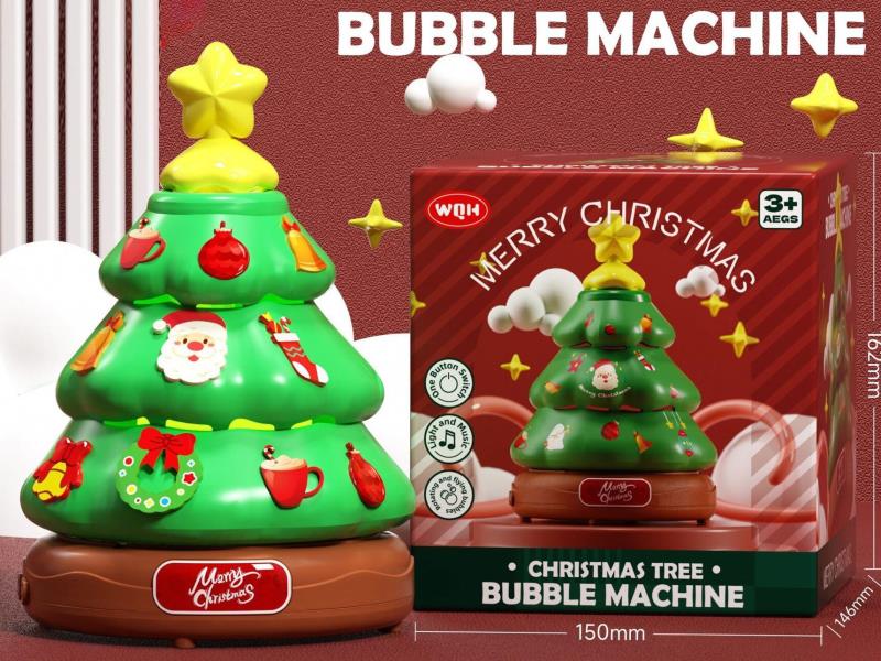 Christmas Tree Bubble Machine