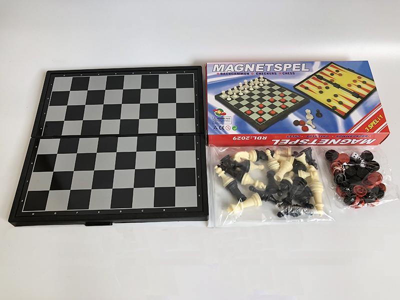 Magnetism Chess 3 In 1