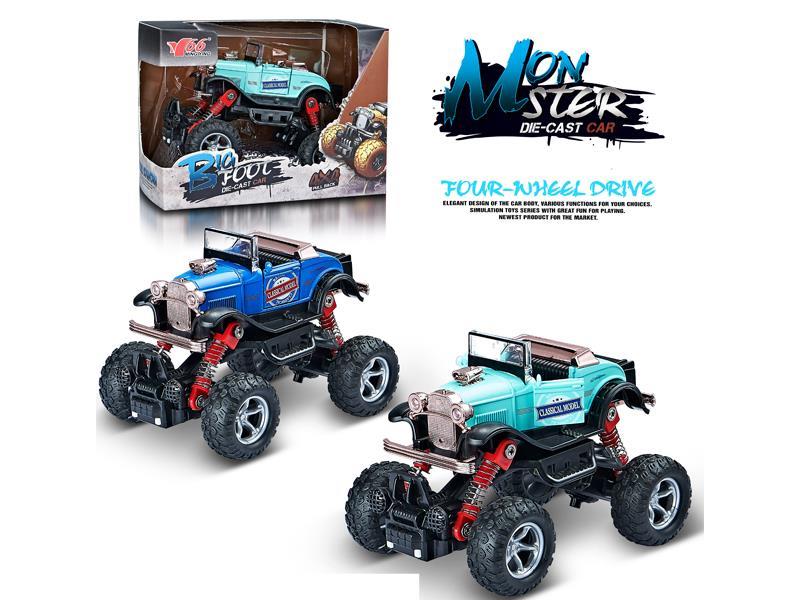 1:34 Q Version Alloy Return Force Simulation Climbing Wheel