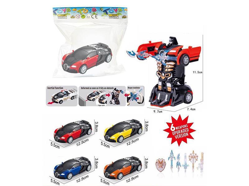 Collision One-click Transformation [Buga Racing Car Style]