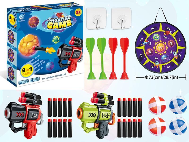 Space circular target