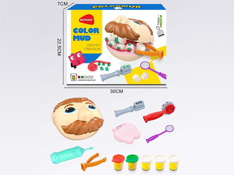 Color Clay Dentist Toy