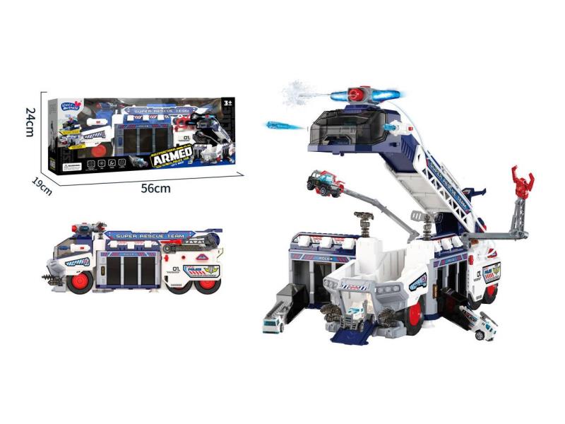 Multifunctional Transformation Police Car