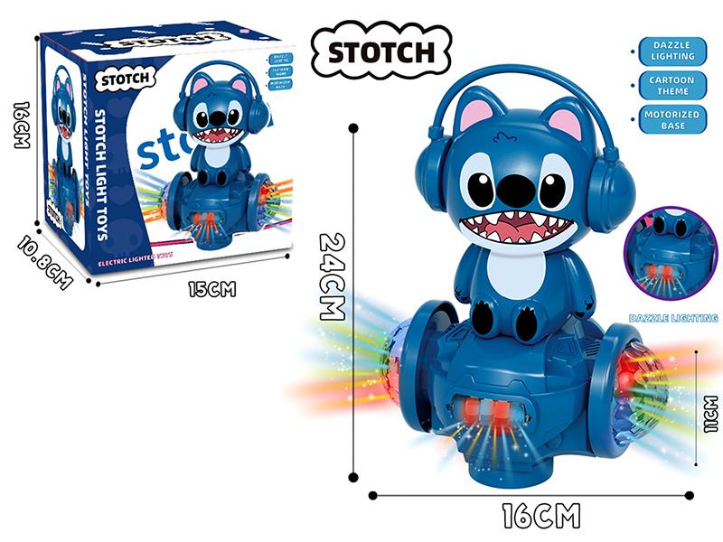B/O Go And Bump Stitch With Colorful Lights