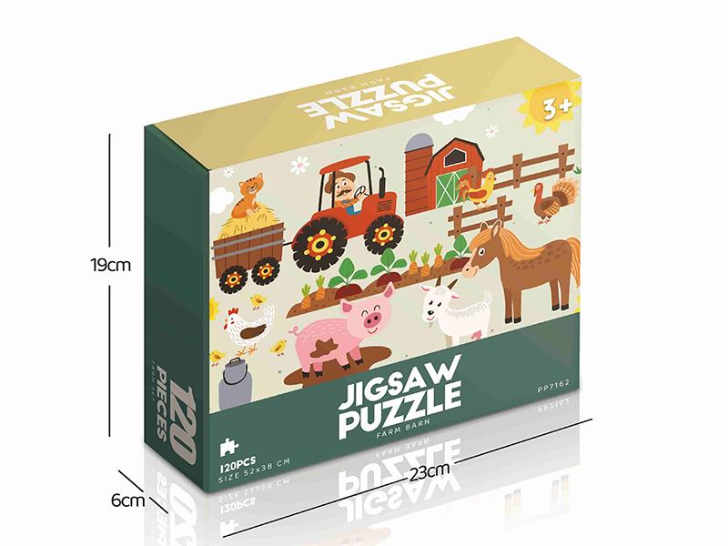 120pcs Jigsaw Puzzle - Farm Barn