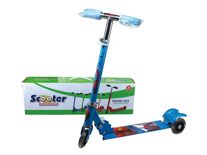 Three-Wheel Children Scooter - Sprider Man