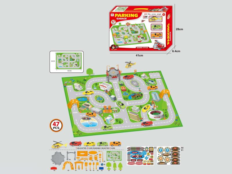 Yizhi Non-woven Fabric Racing Car Park