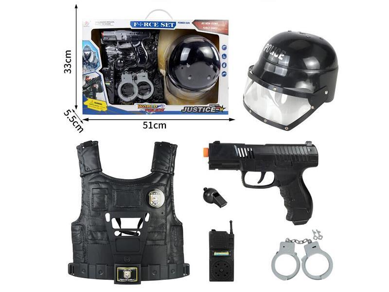 Police Toy Set 6pcs