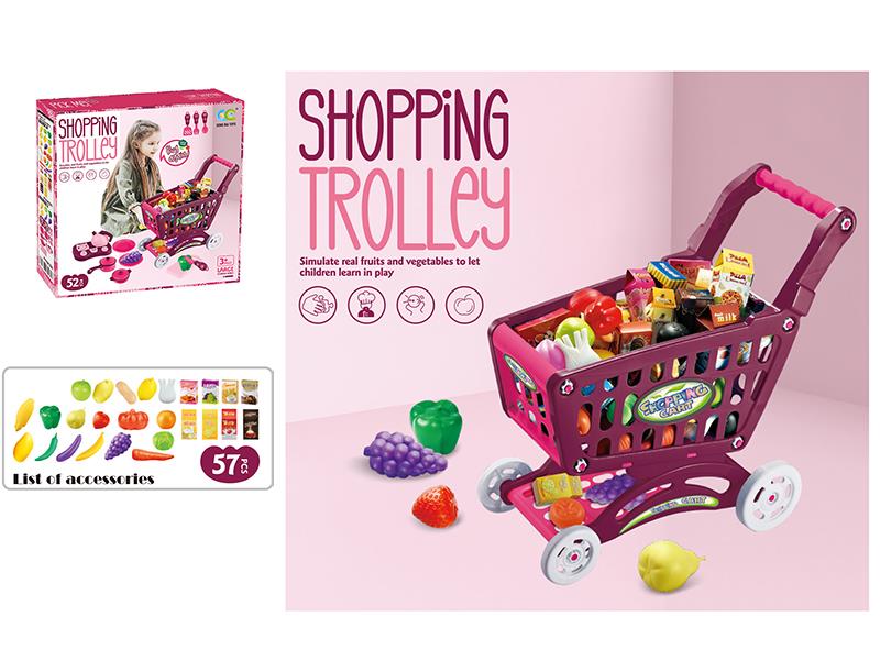 57CM Large Shopping Cart Set