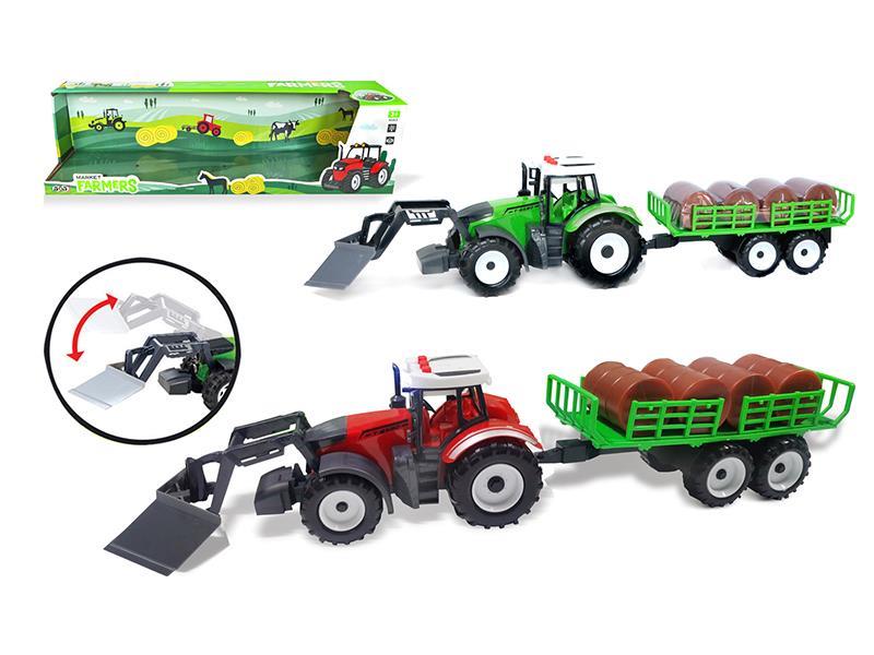 Friction Farmer's Cart With Light And Sound