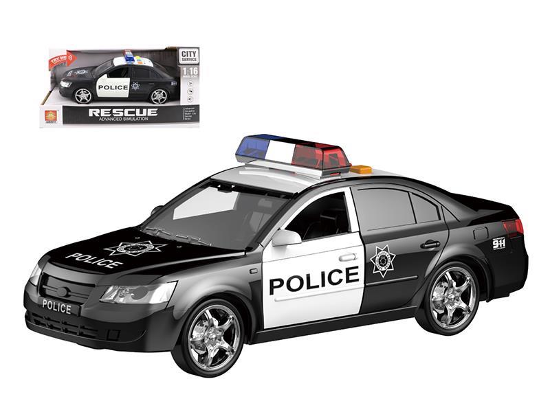 Friction Police Car (With light and music)