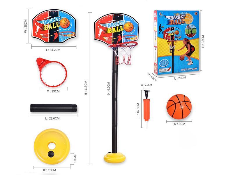 Vertical Type Cartoon Basketball Stand