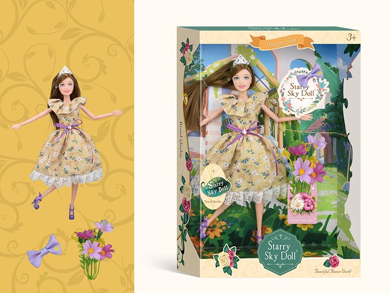 11.5 Inch 12-Joint Fashion Doll