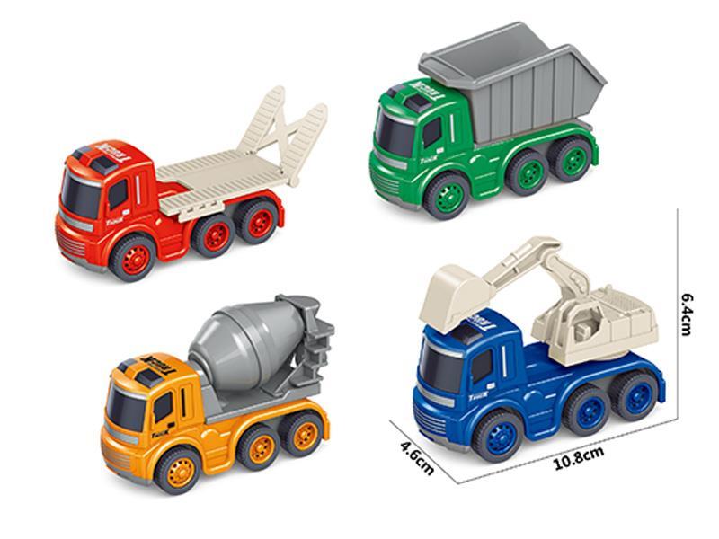 Pull Back Engineering Truck