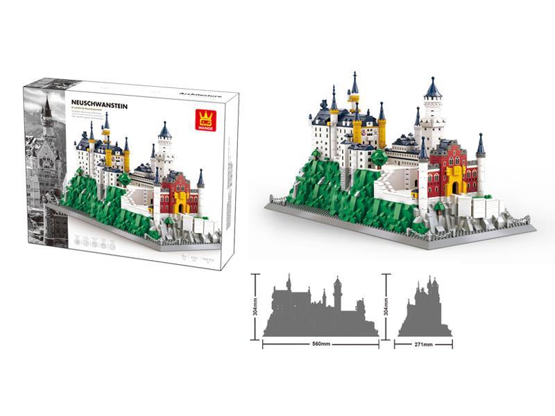1969PCS Building blocks of Neuschwanburg, Bavaria, Germany