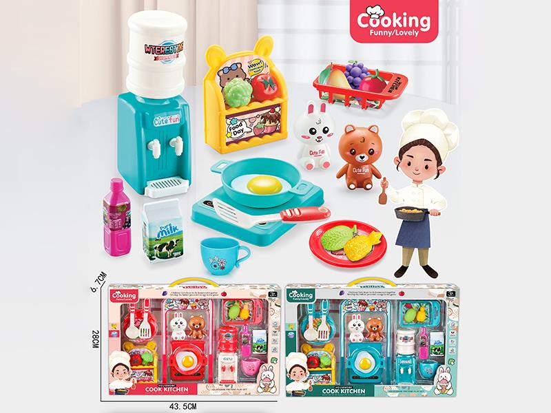 Rabbit & Bear Kitchen Play Set 18pcs