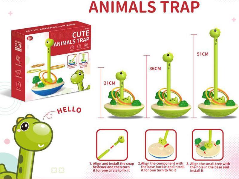 Dinosaur Shake Ferrules (9 Circles)
