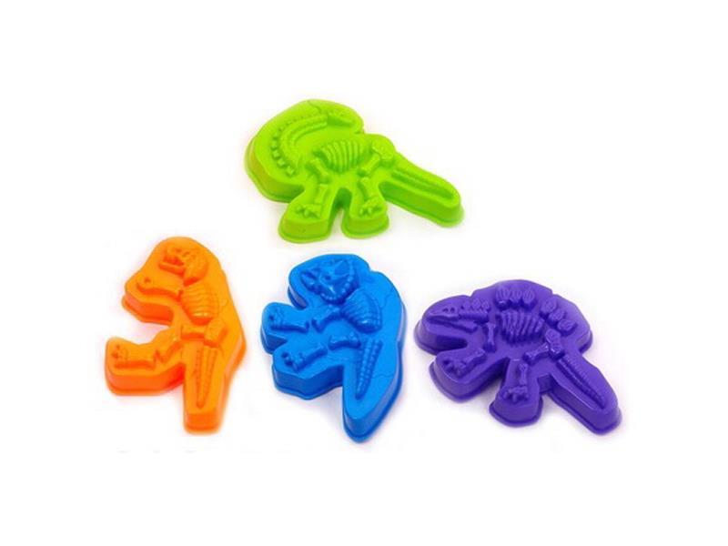 4PCS Dinosaur Sand Model Toys