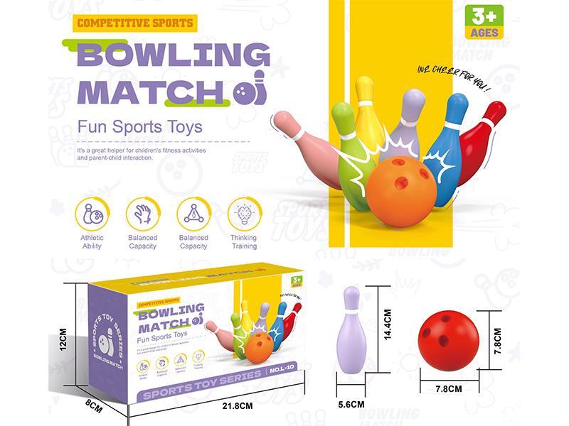 Multicolor Bowling Toy