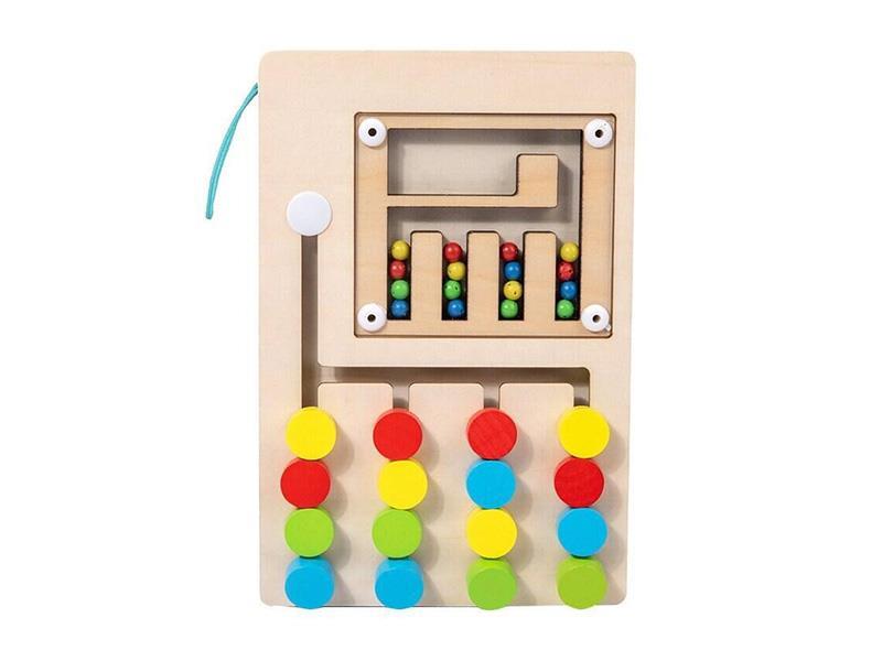 Wooden Magnetic Walking Beads Maze Toy