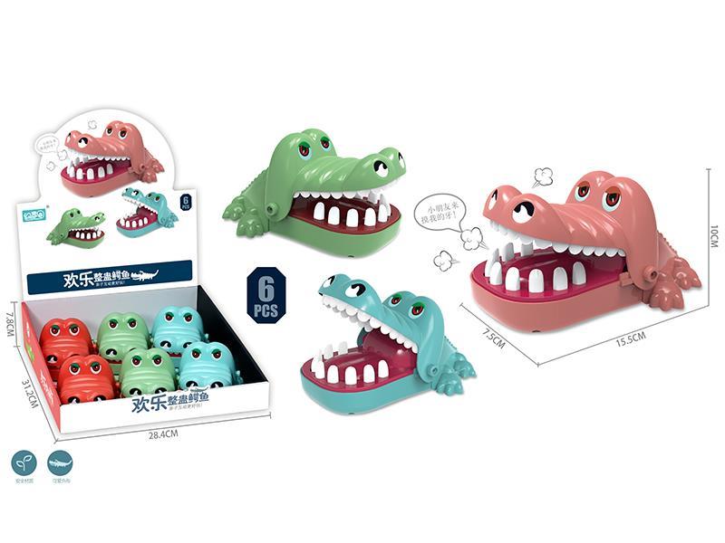 Crocodile Bite Finger Toys 6pcs