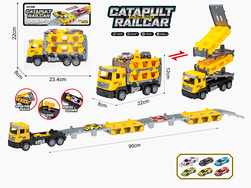 Folding Track Catapult Truck