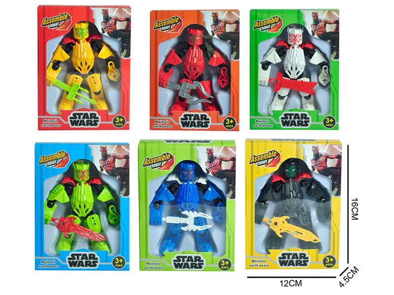 Star Wars Building Blocks Transformable Robot