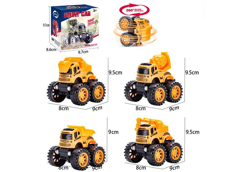 Friction Stunt Engineering Truck