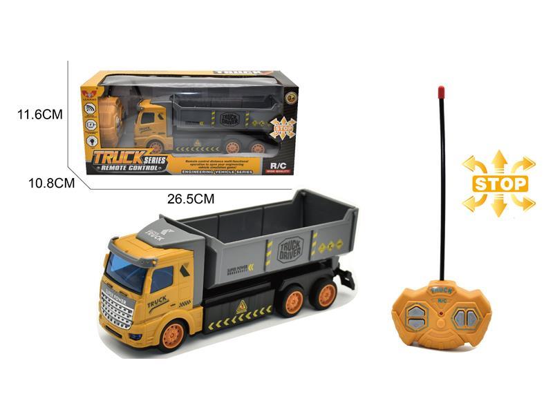 1:48 R/C 4CH Engineering Dump Truck With Light