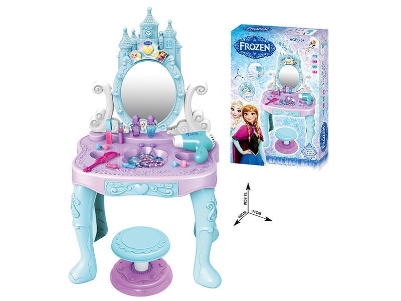 Snow Castle Dresser With Light And Music