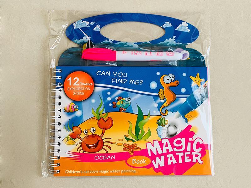 Ocean Water Painting Book