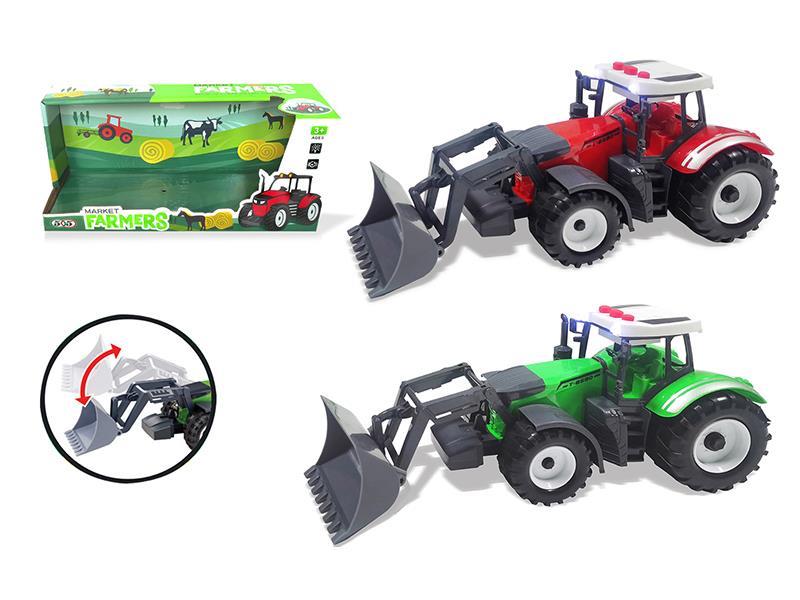 Friction Farmer's Cart With Light And Sound