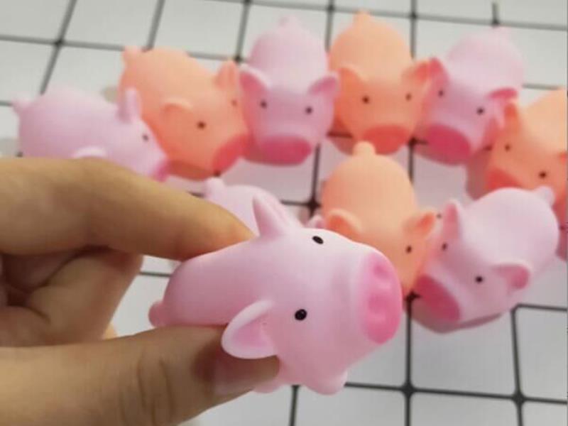 Pink Pig Vent Toy