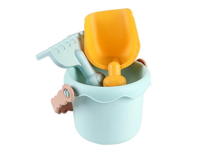 European Style Soft Plastic Beach Toys 3pcs
