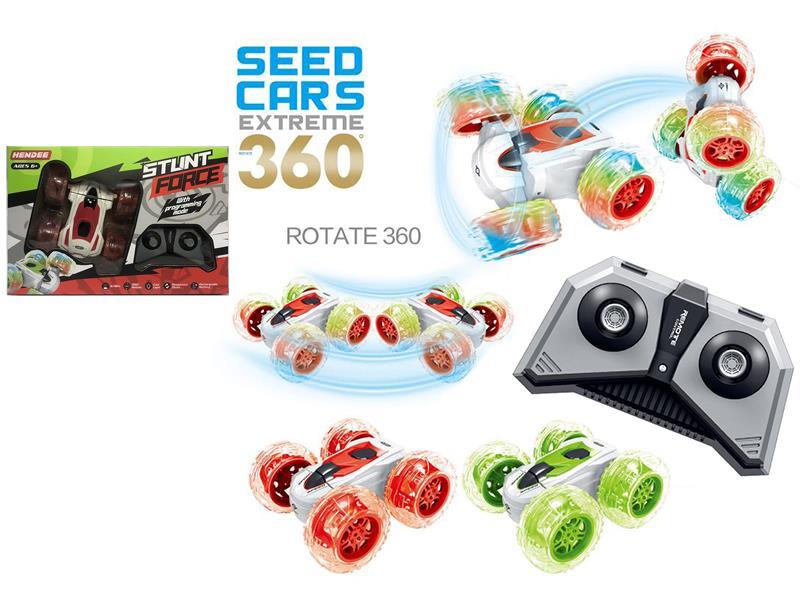 2.4G Remote Control Stunt Car