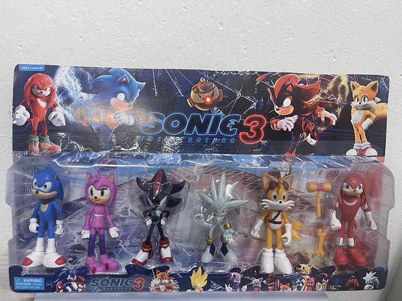 A New 5-6-Inch Movie Hedgehog 3, One In Six PCS