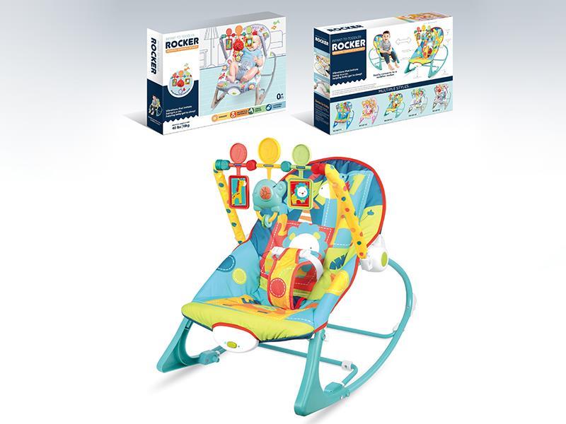 B/O Vibrating Music Baby Rocker