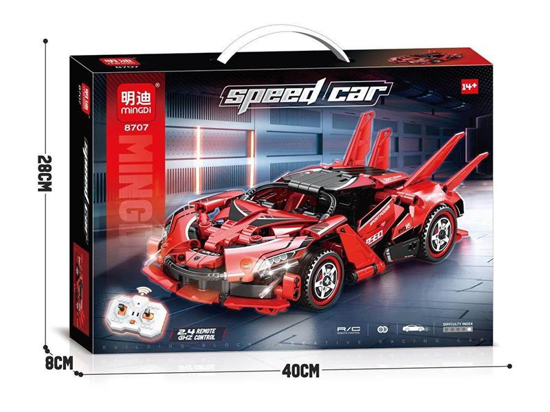1:24 2.4G Remote Control Car Building Blocks
