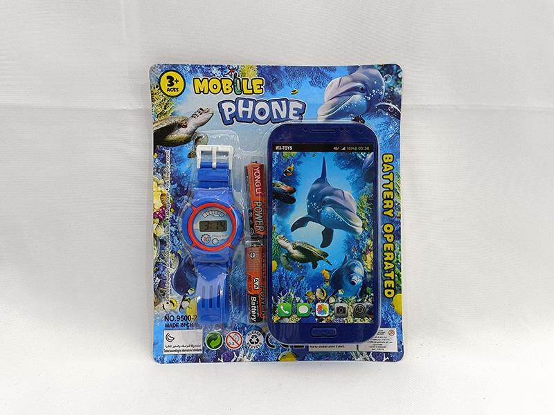 Ocean Mobile Phone + Electronic Watch