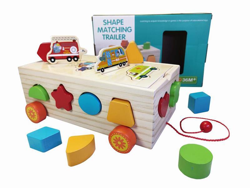 Wooden Shape Matching Trailer
