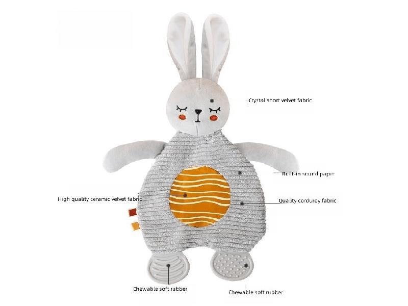 Plush Rabbit Soothing Towel