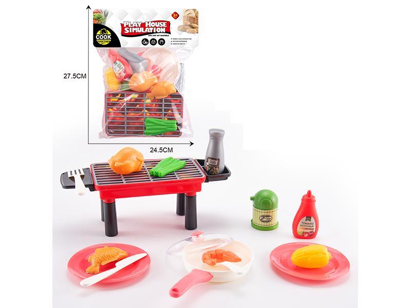 Barbecue Grill Toy Set